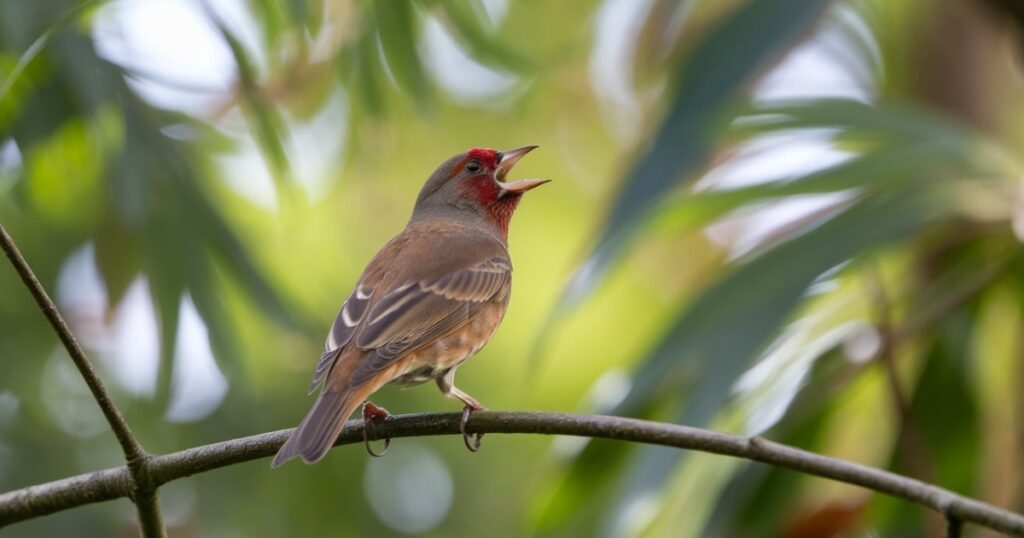 red headed finch spiritual meaning